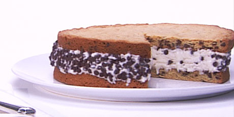 Birthday Cake  Cream Recipe on Chip Ice Cream Cake Recipe   How To Cook Chocolate Chip Ice Cream Cake