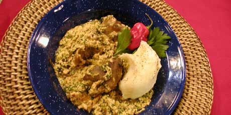 Egusi Soup and Pounded Yam. Additional information on this Recipe from Food